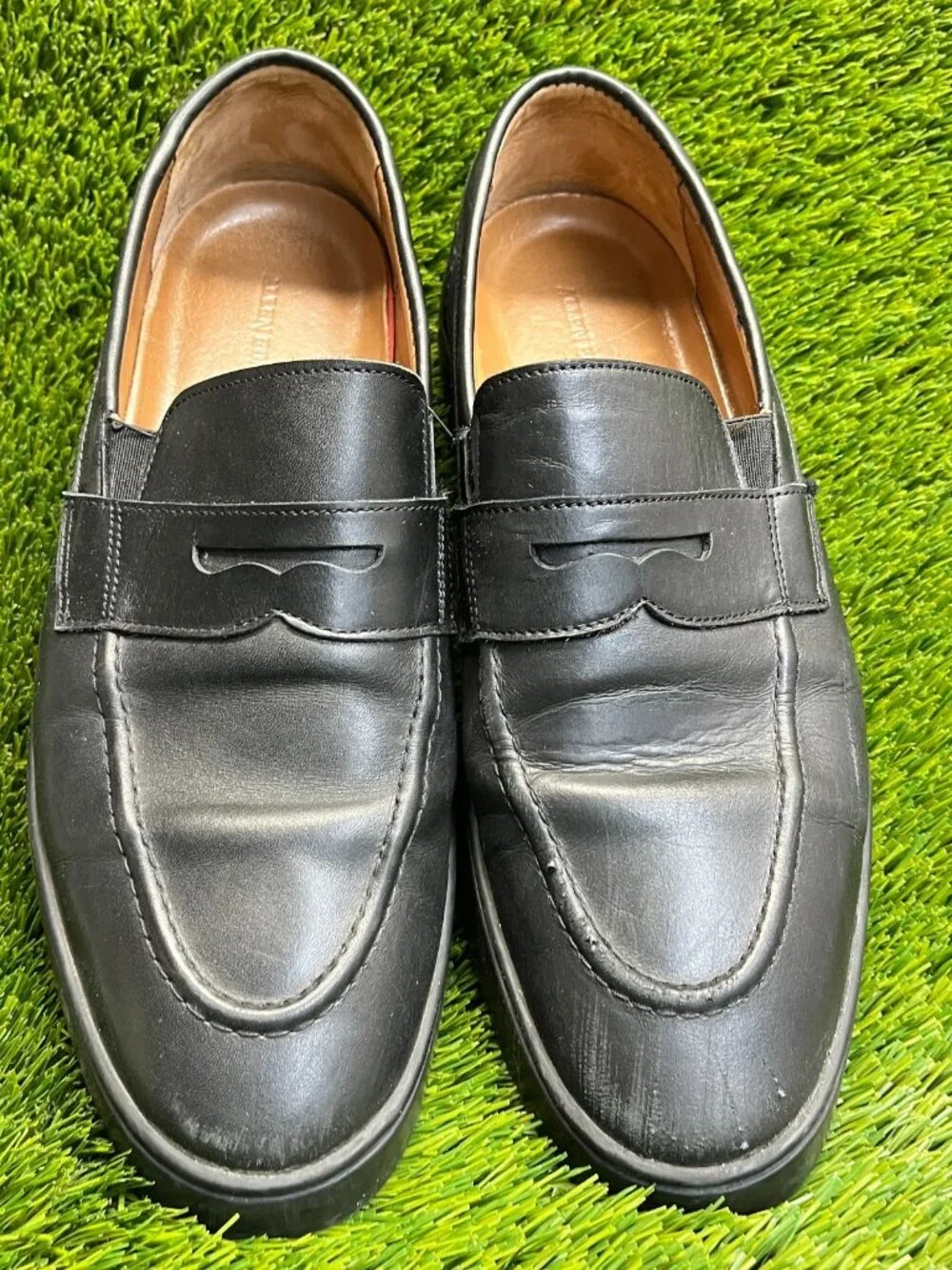 Allen Edmonds Randolph 2.0 Mens Size 10.5 Black Classic Penny Loafers Shoes